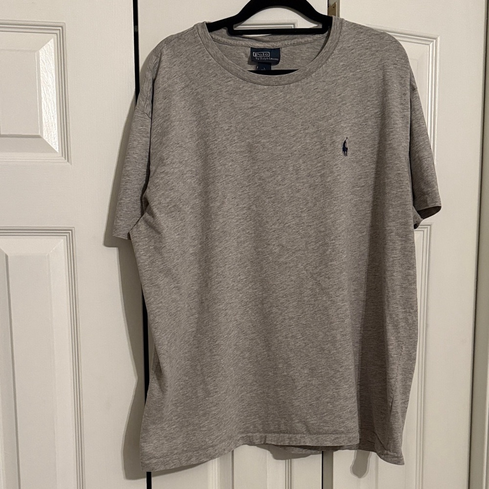 Polo by Ralph Lauren Men's Heather Gray Tee